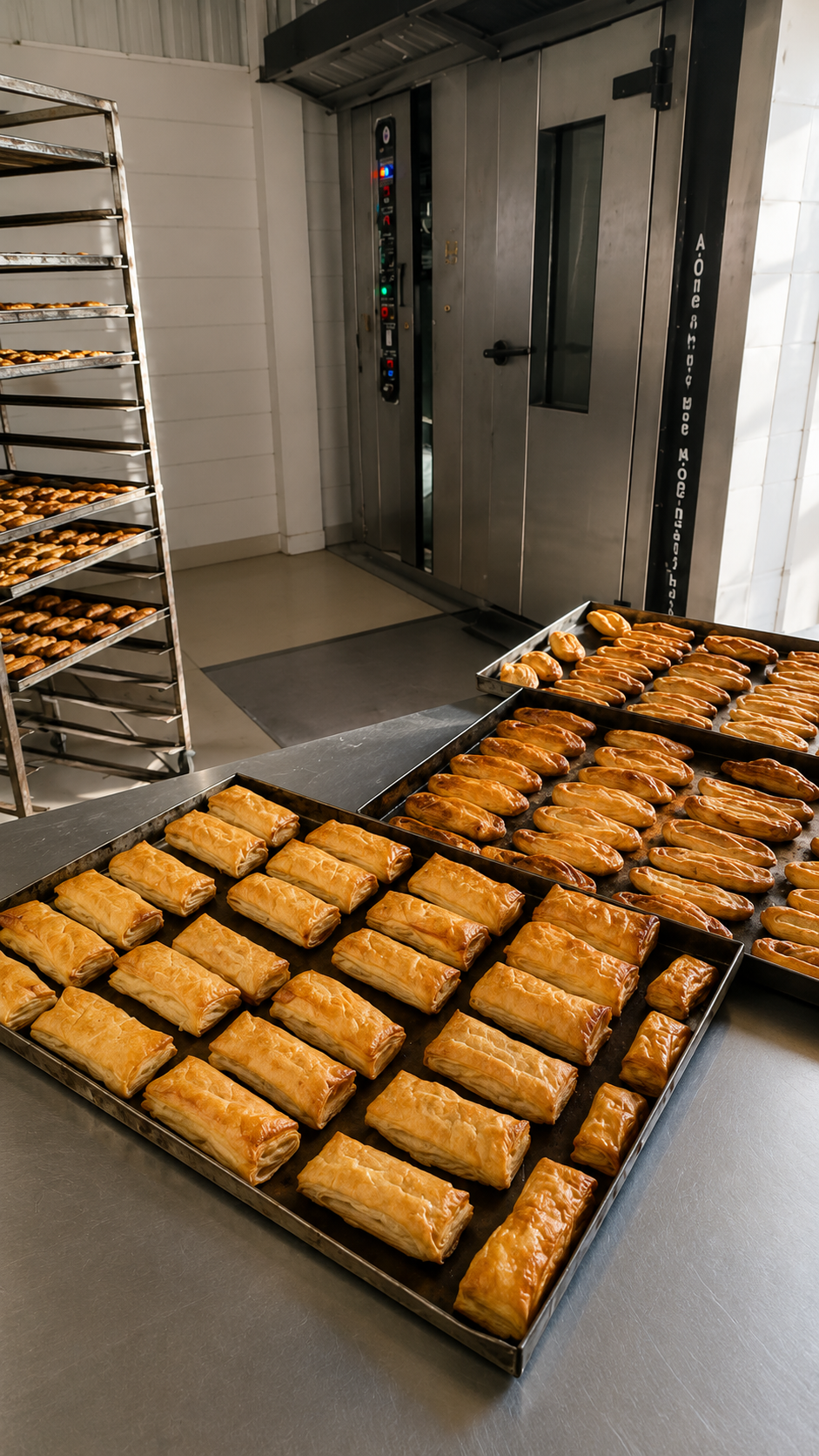 Bakery oven production line