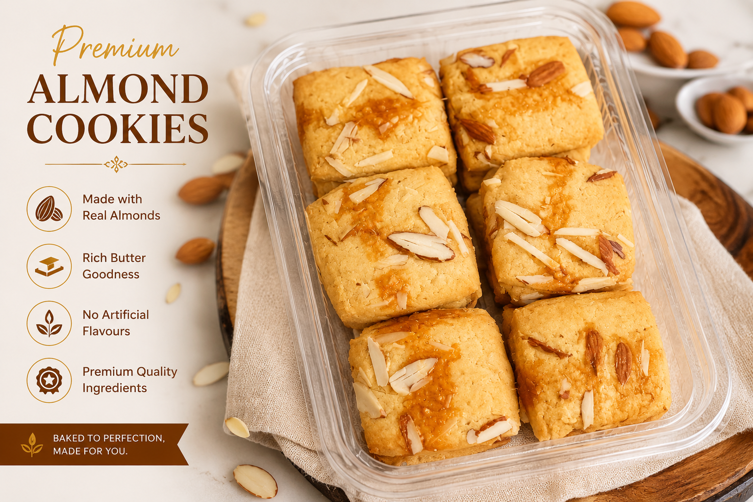 Arusha Group butter almond biscuits