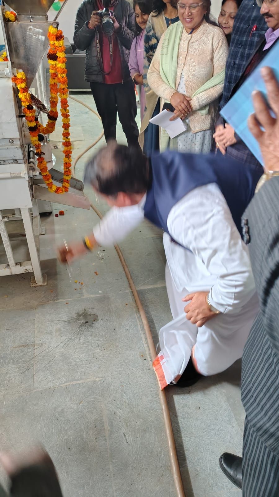 Inaugural puja ceremony